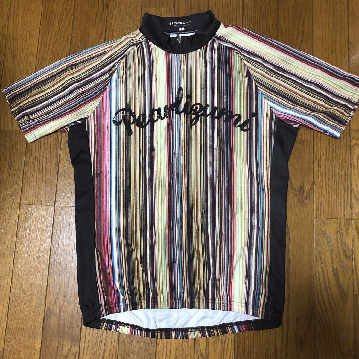 Pearl Izumi Men’s M Jersey Paul Smith Multistripe Style Used Japan