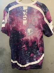 NASA Purple Space Tshirt Mens Medium New WT02