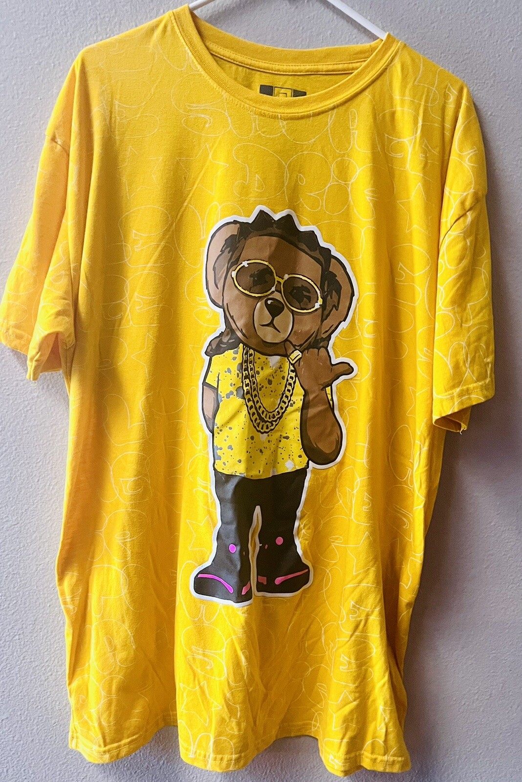 Hustle Gang Bear T-shirt OG Legend Savage Bailey Apparel Men’s Size 2XL gallery