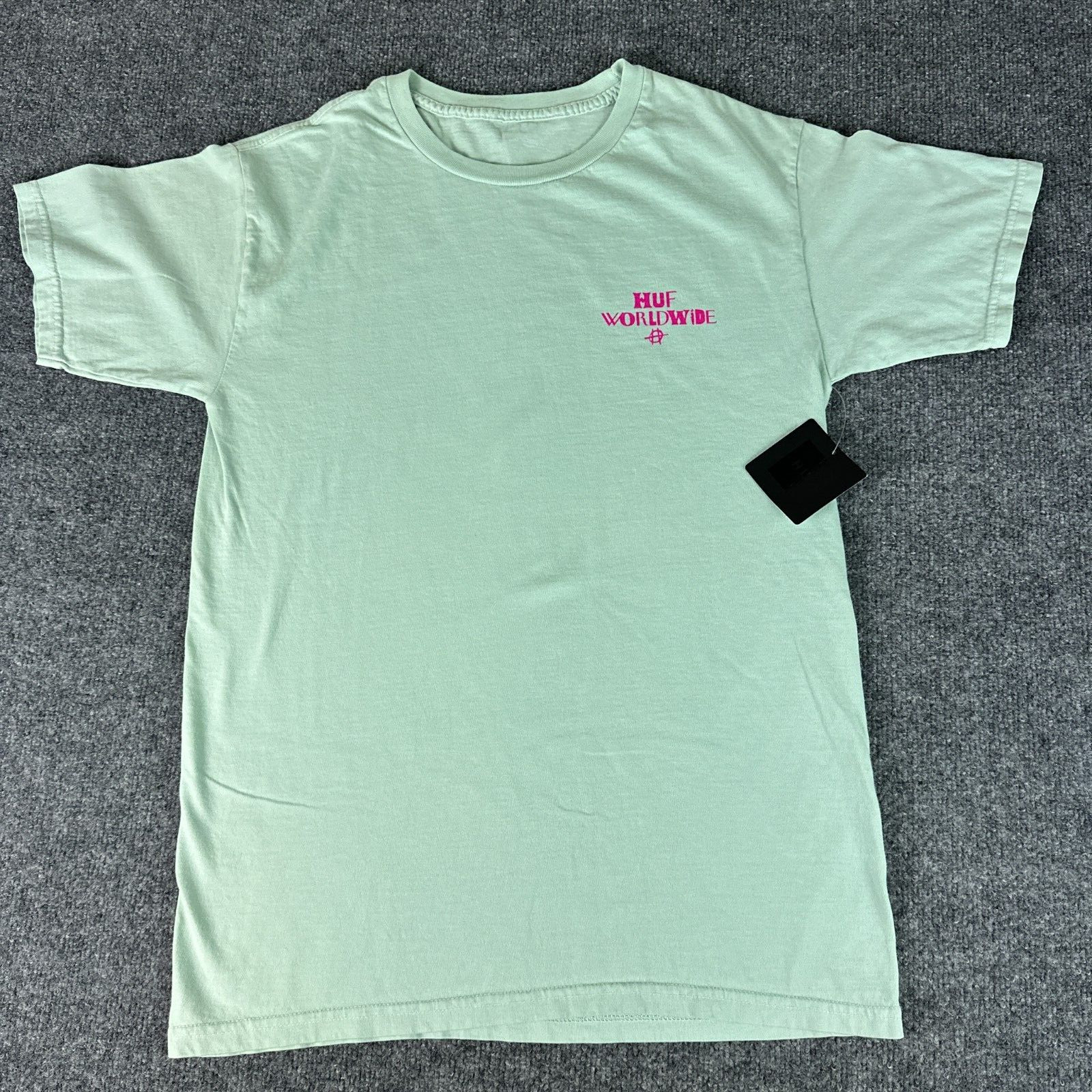 HUF Worldwide T-Shirt Green M Mission Rotten Apple Skidrokyo Shibuya Meltdown gallery