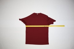 Sport-Tek Mens Medium Blank Maroon Moisture Wicking Plain T-Shirts Lot of 6