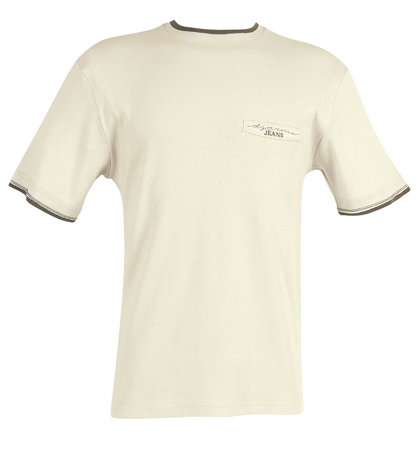 Hering Men's Dzarm Casual Crew Neck Cotton T-Shirt 627L gallery