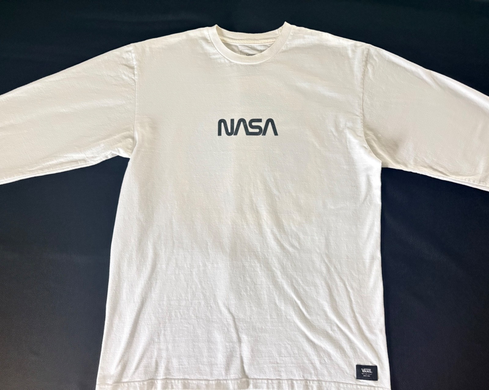 Vans x NASA Spaceman Voyager Long Sleeve Waffle T-shirt Adult Medium gallery