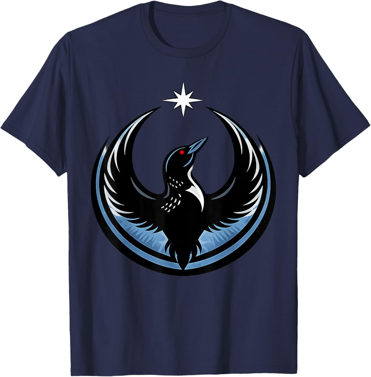 Minnesota Rebel Bird Alliance New State Flag Men Women T-Shirt gallery
