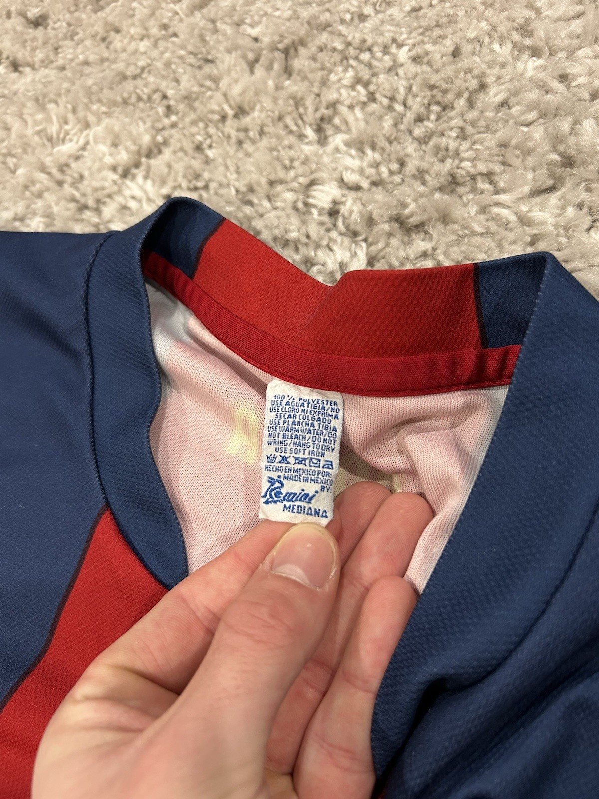 FC Barcelona Qatar Airways Remini Soccer Jersey gallery