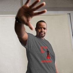 Men’s classic tee for dad superhero various colors