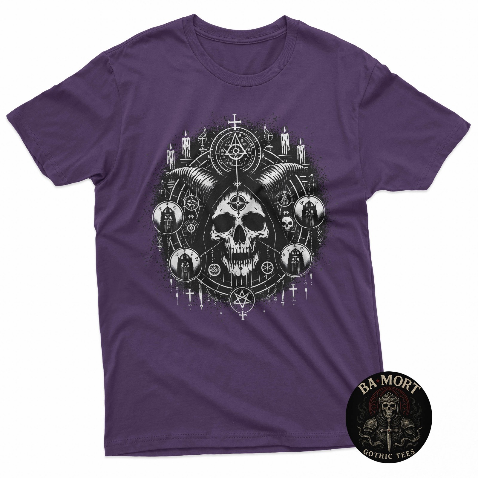 Satan Gothic Aesthetic Occult Unholy Grunge Emo Punk Satanic T-Shirt gallery