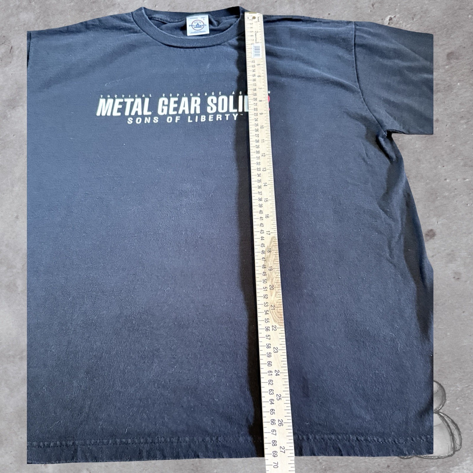 Vtg Metal Gear Solid 2 Shirt Large Video Game Sons Of Liberty Tee 2001 Promo gallery
