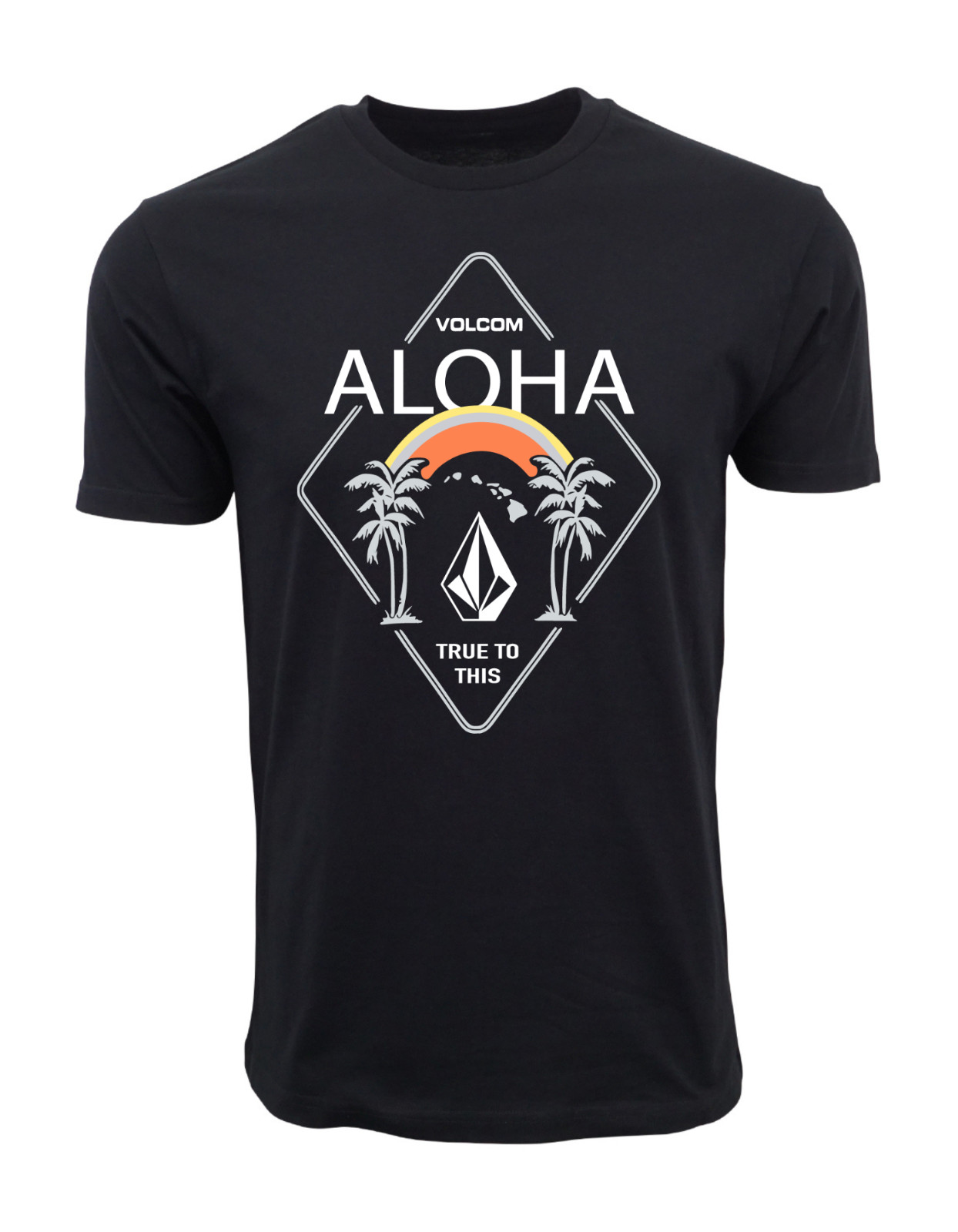 VOLCOM MENS PREMIUM TRUE TO THIS HAWAII T SHIRT gallery