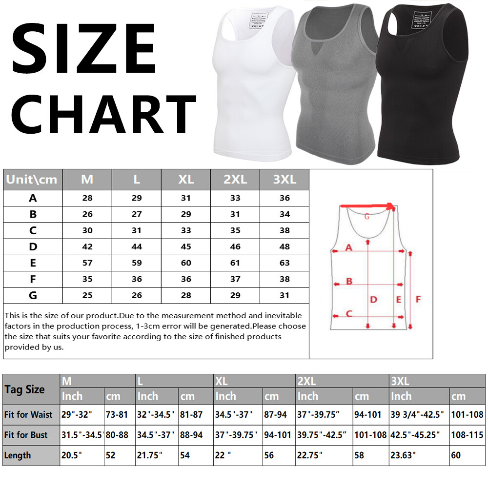 Men Compression Shirts Abdomen Gynecomastia Slimming Body Shaper Vest Tank Tops gallery