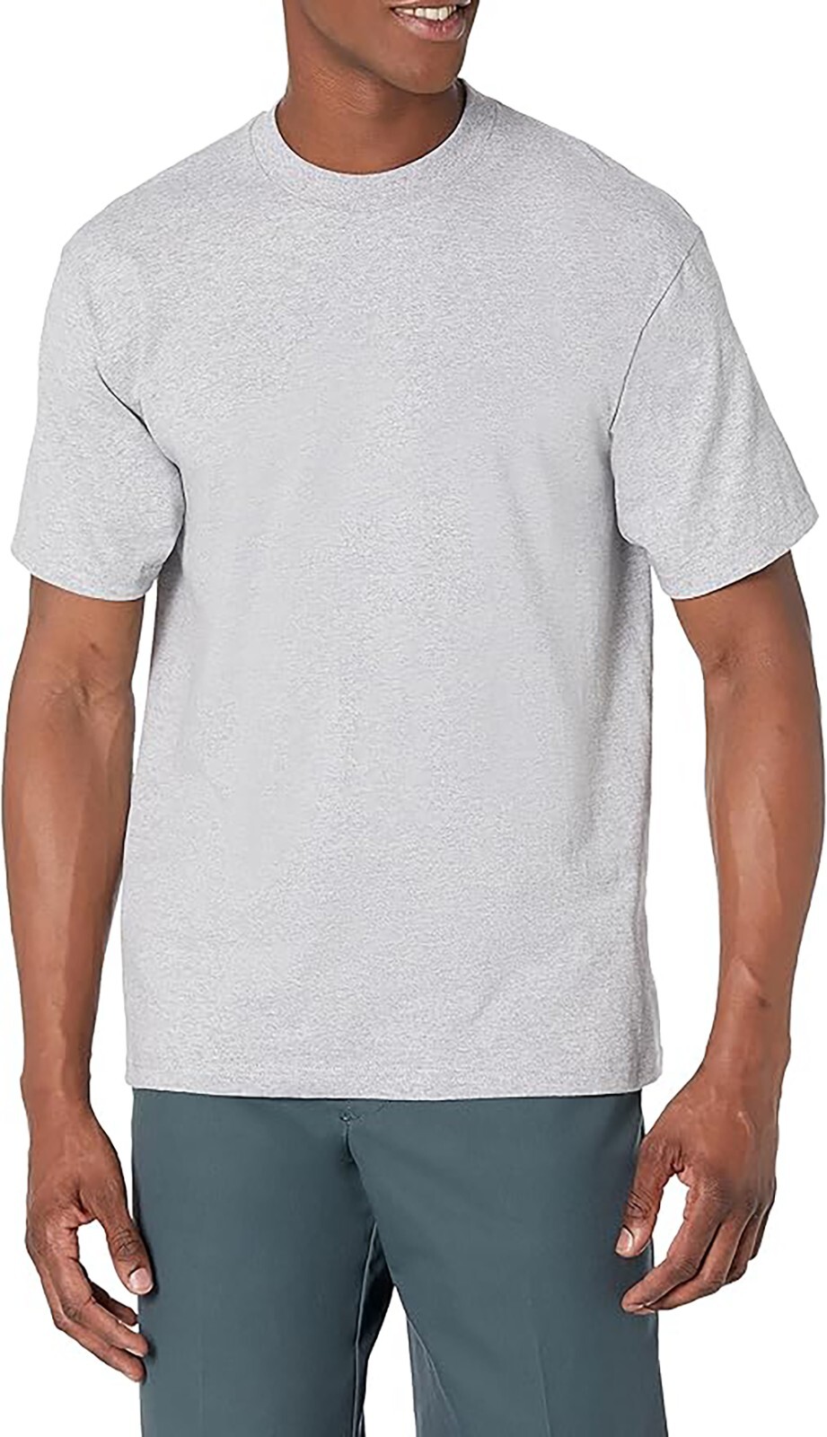 Pro Club Men's 6-Pack Heavyweight Cotton Short Sleeve Crew Neck T-Shirt gallery