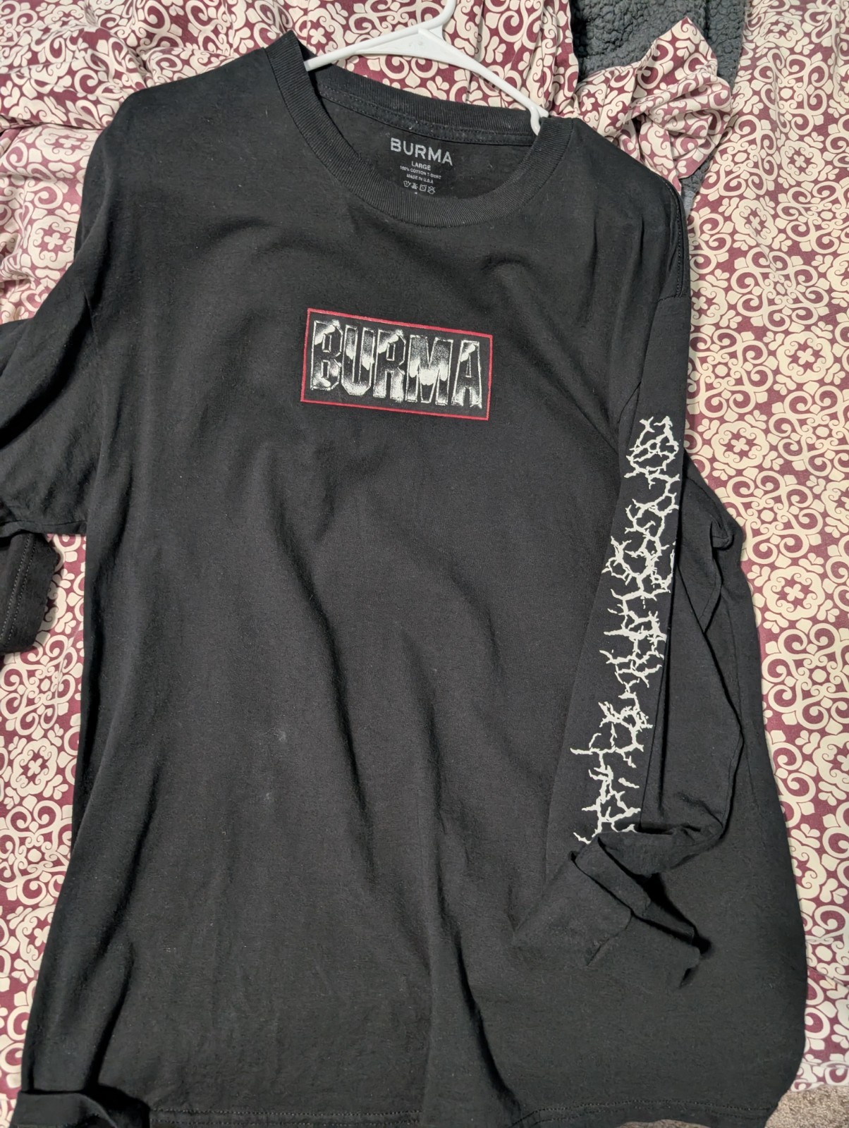 Burma Mfg. Men's Long Sleeve Size. L 100% Cotton gallery
