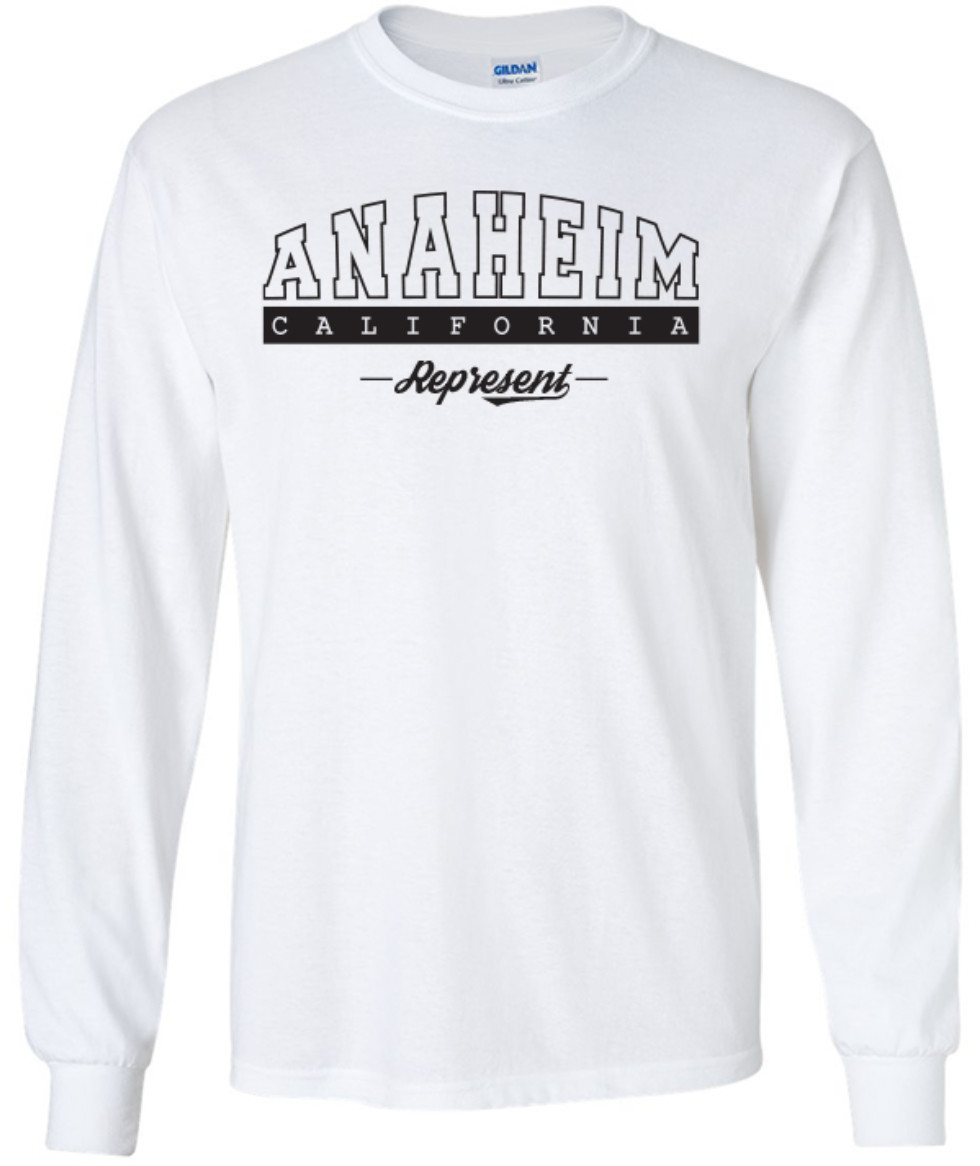 Anaheim California State T-Shirt Long Sleeve Graphic Tees Unisex apparel Design gallery