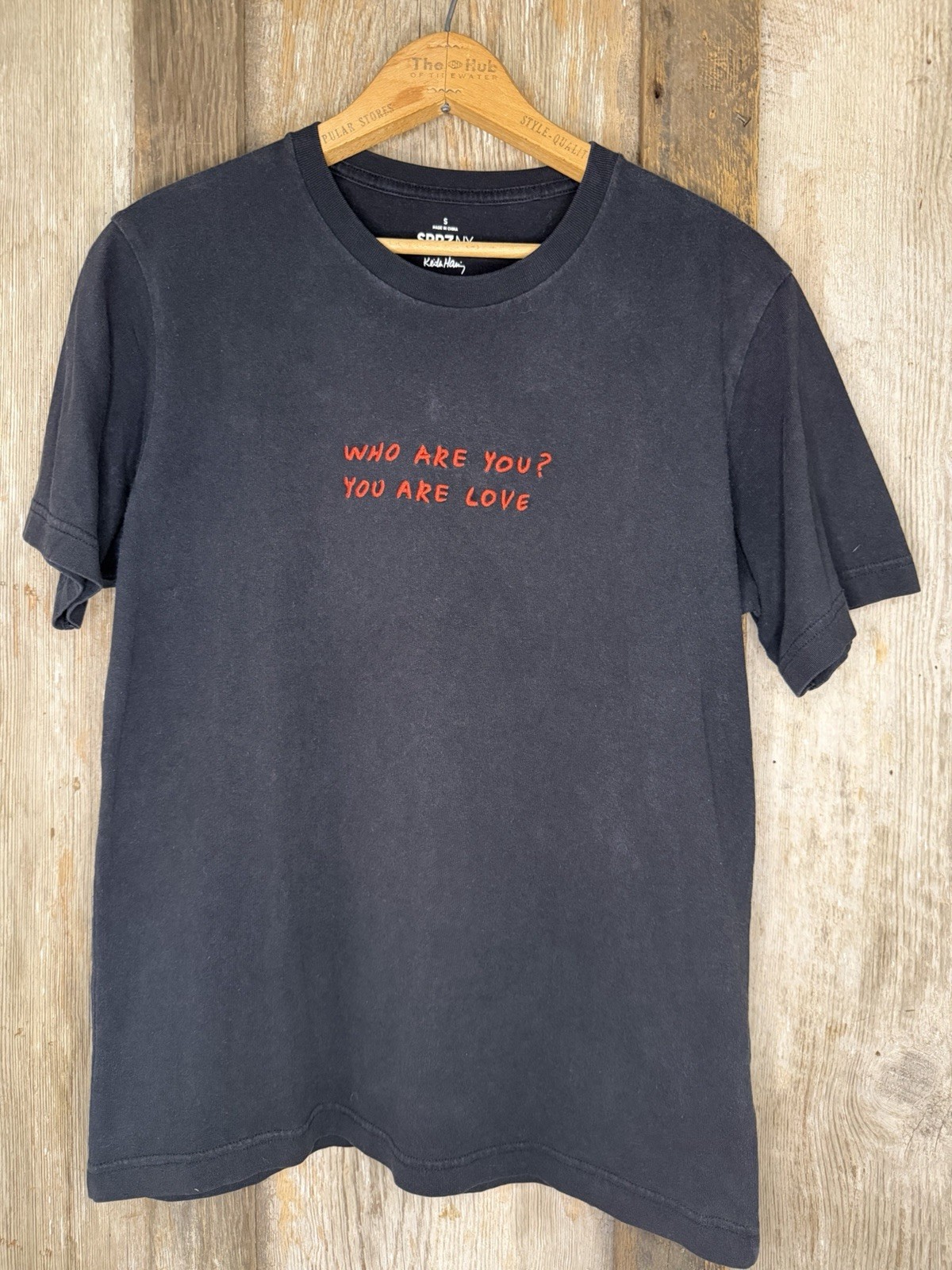Keith Haring Uniqlo x SPRZ NY “You are love” Tee Black Size Small