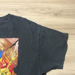 DC Comics Shirt Mens XL Black Short Sleeve Graphic Print Movie Promo Retro