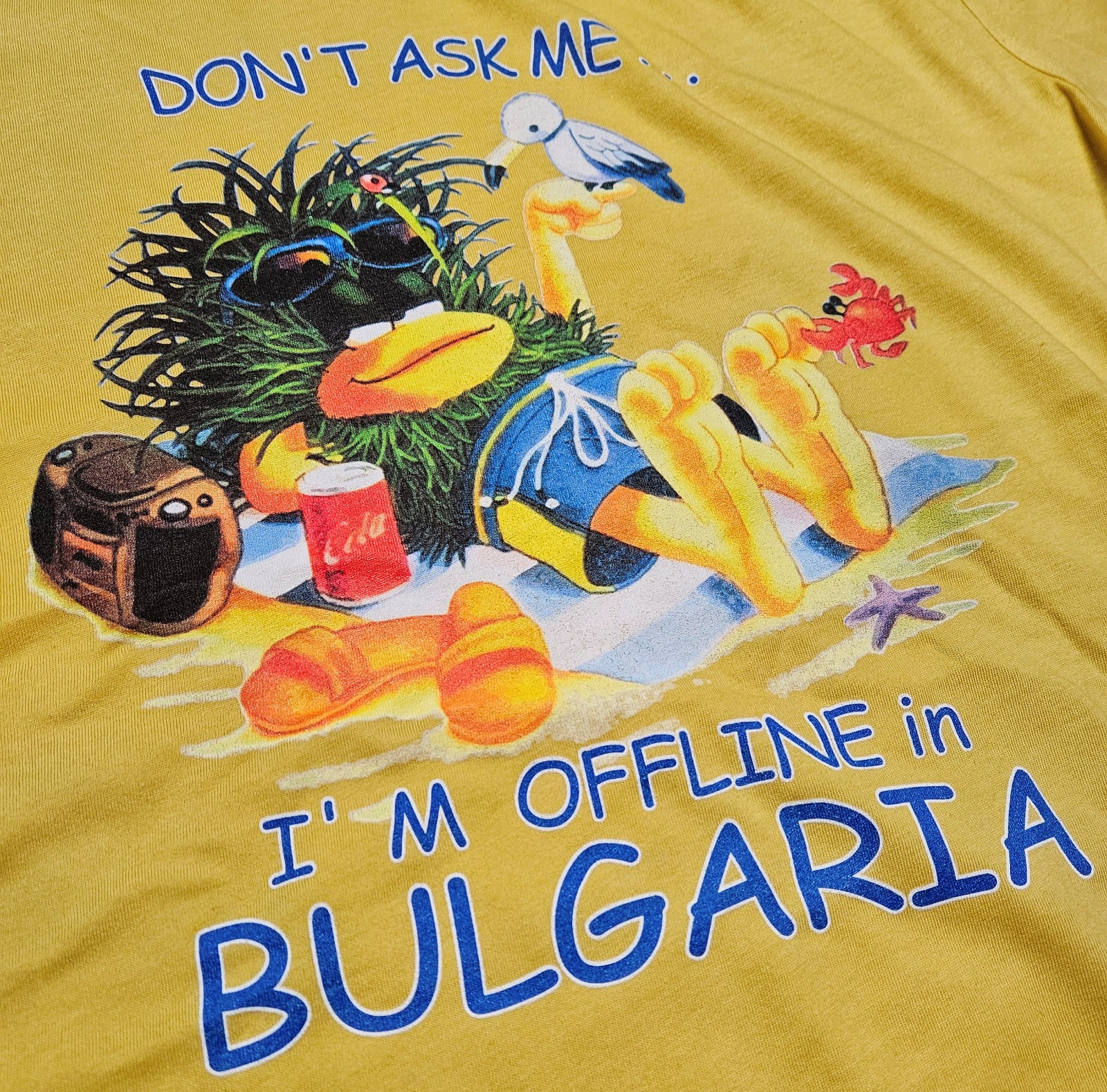 Don't Ask Me... I'm Offline In Bulgaria Short Sleeve T-Shirt gallery
