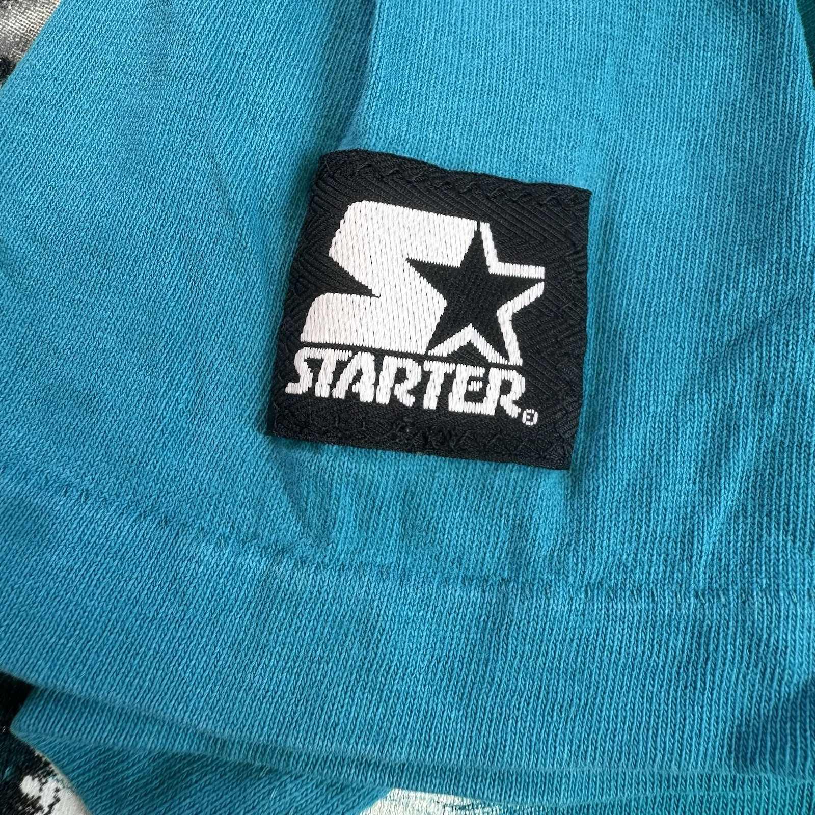 Starter NHL San Jose Sharks Vintage 94 playoff Blue Men's XL gallery