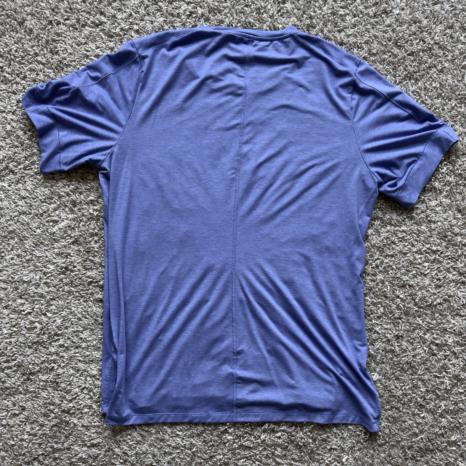Nike Shirt Dri-Fit Yoga Mens XL Lapis Training Slim Fit DN4314-077 Activewear gallery