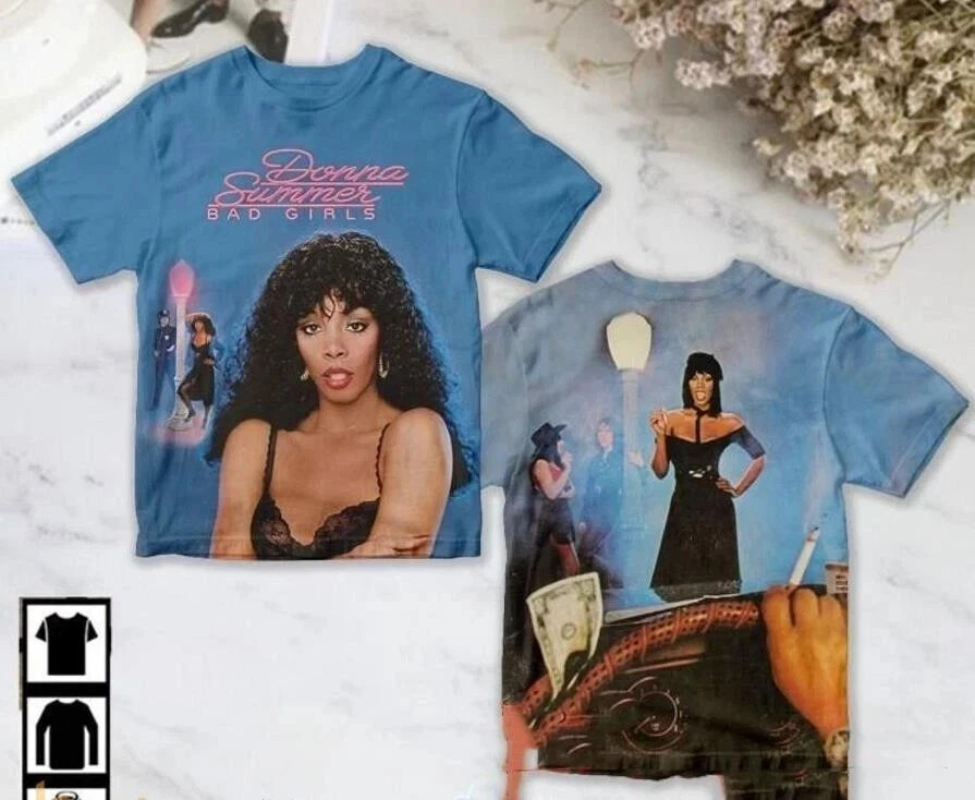 Donna Summer Bad Girls Album Cover AOP 3D T-shirt TU148 gallery