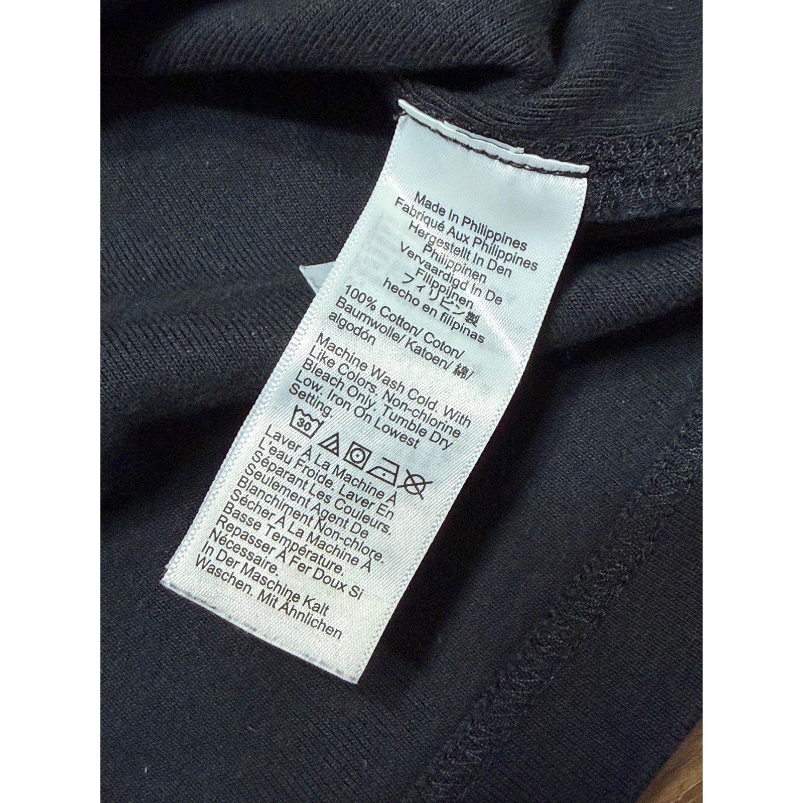 J.Crew Oarsman Heritage Brushed Rib-Knit Long Sleeve Henley Shirt Black Sz M gallery