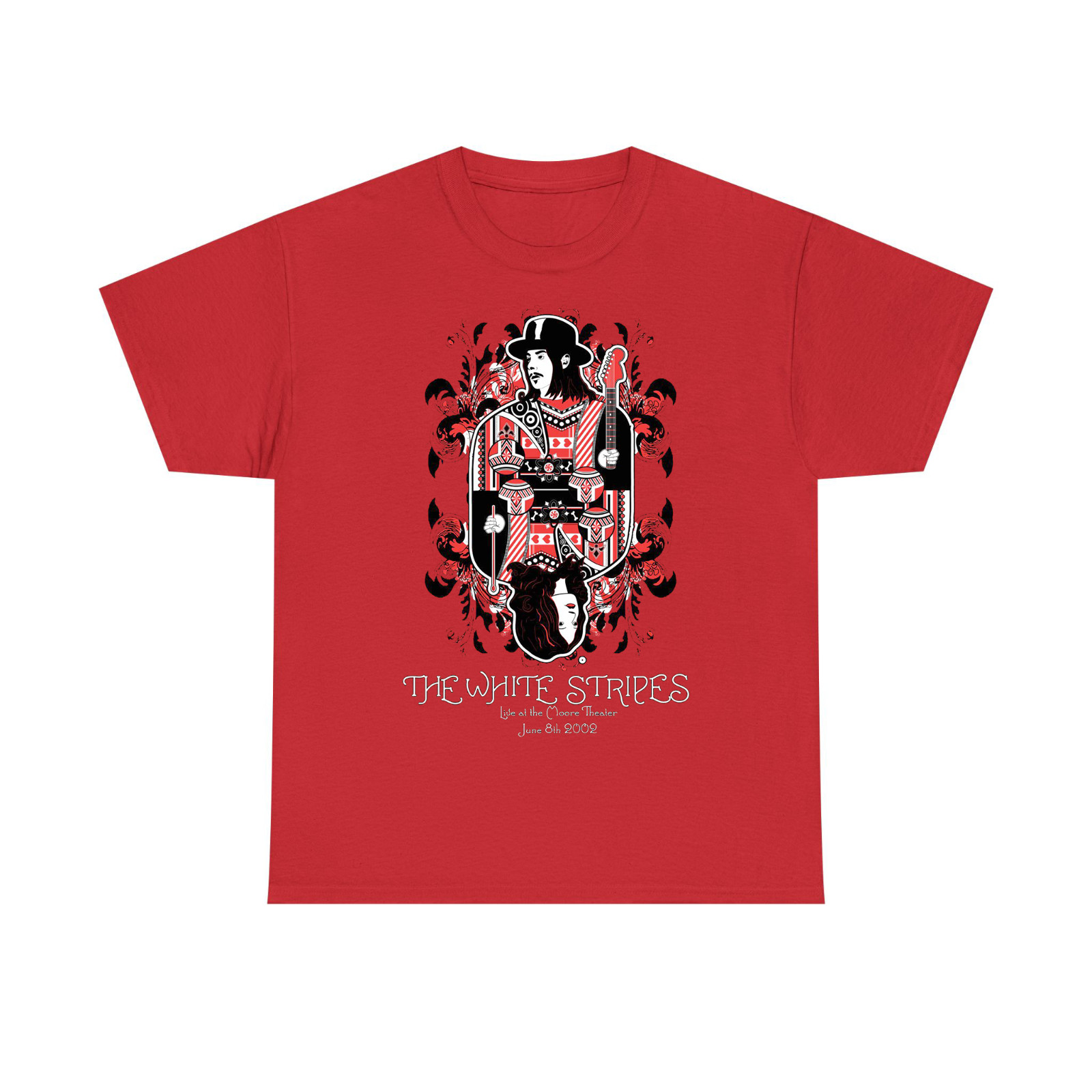 The White Stripes Band Art in live T-shirt S to 5XL UR150 FREE SHIPPING