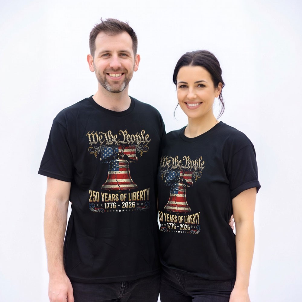 250 Years American 250th Anniversary USA Patriotic 4th July Unisex T-Shirt gallery
