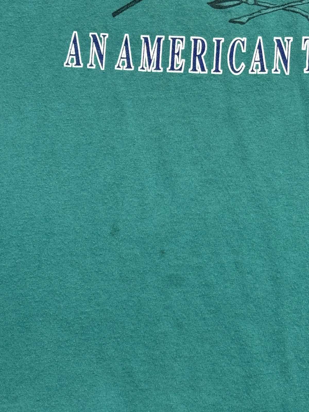 VINTAGE AMERICAN EAGLE AEO GRAPHIC T-SHIRT BOXY FIT SEE MEASUREMENTS STAINED gallery