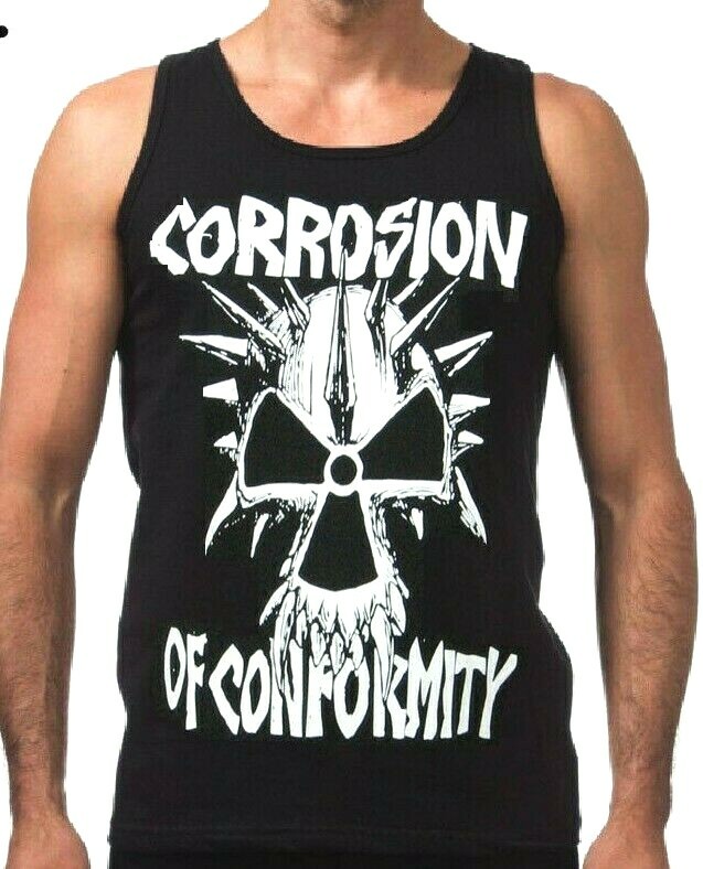 CORROSION OF CONFORMITY PUNK ROCK  Band Black Tank Top
