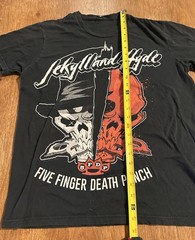 Five Finger Death Punch Jekyll And & Hyde T-Shirt Official Size M Black