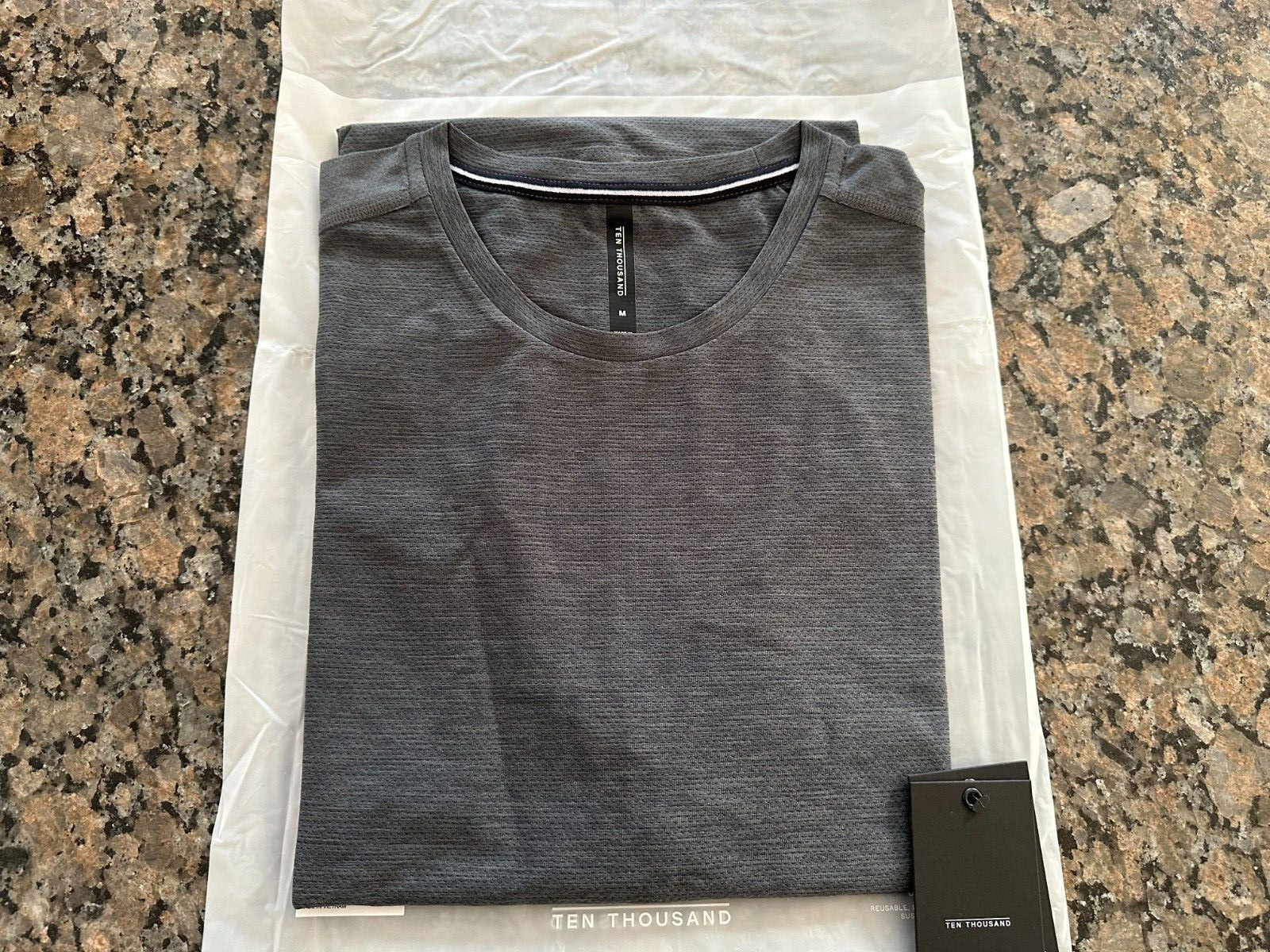 Ten Thousand Versatile Tee, Short Sleeve, Color Iron, Size Large, New With Tags gallery