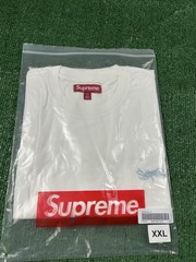 Supreme Washed Tag Short Sleeve Top White T Shirt (XX-Large) 2XL (SS24)