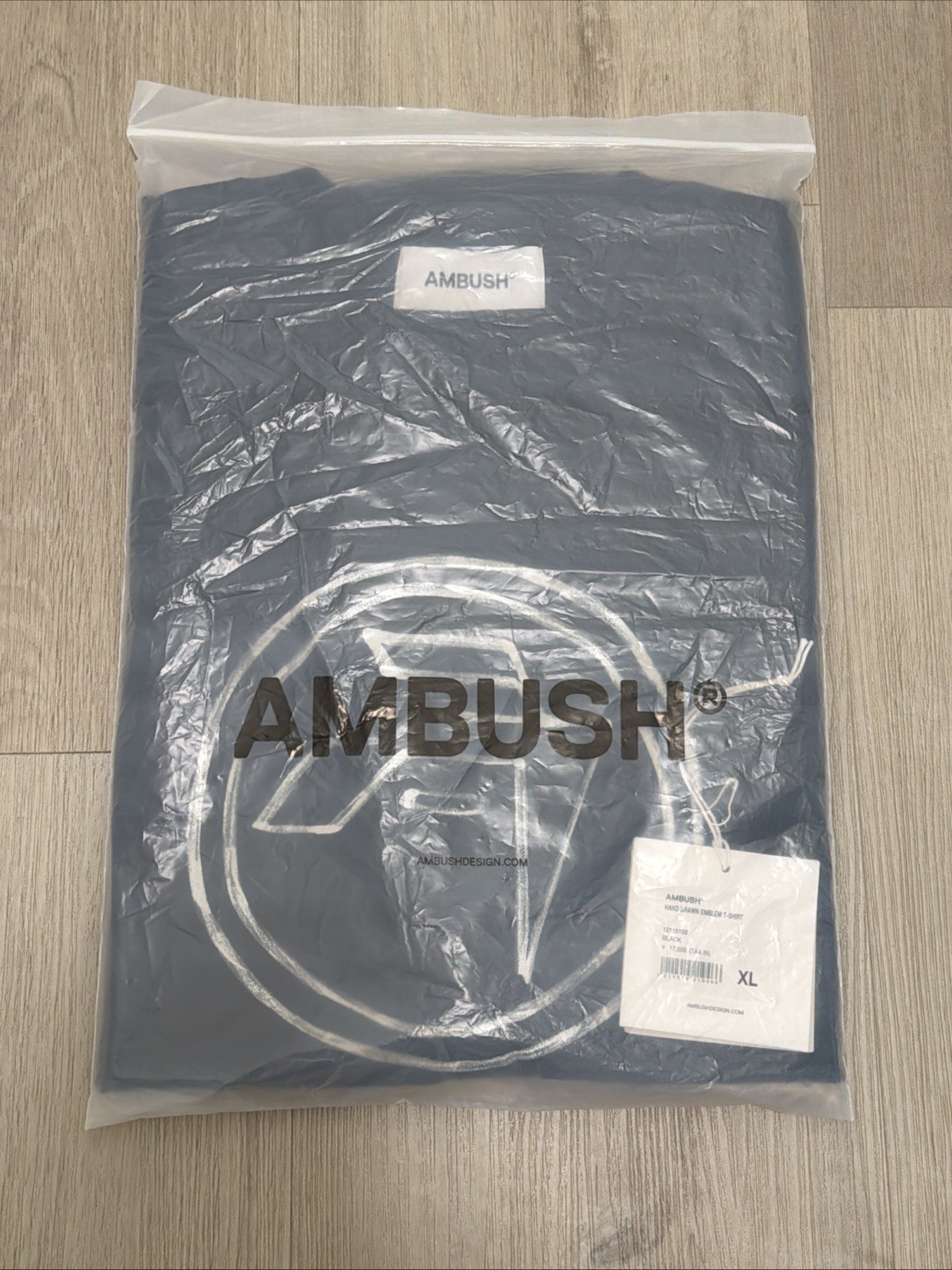 Brand New With Tag Ambush Hand Drawn Emblem T-Shirt gallery