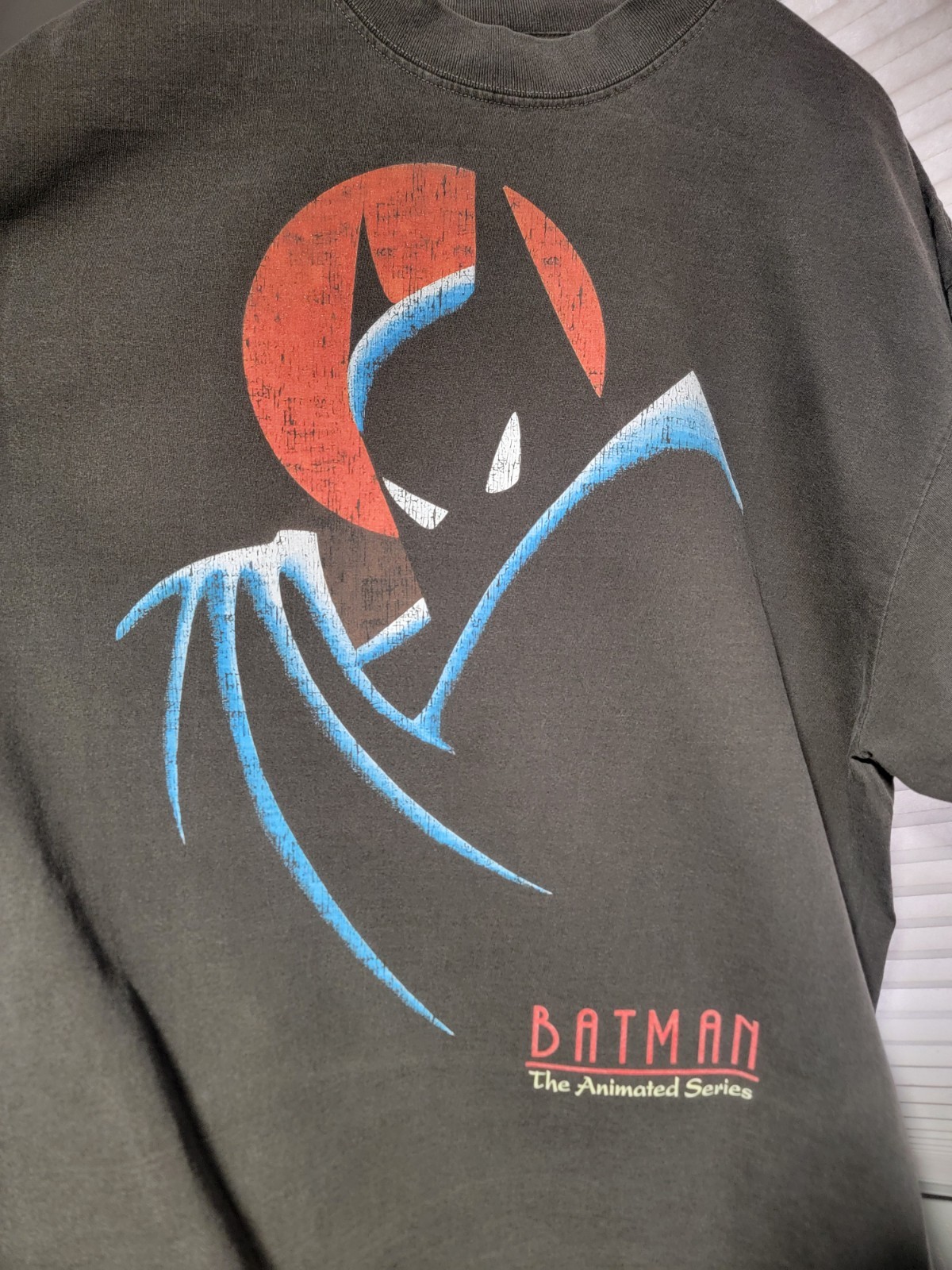 Batman Animated Series ON A SHAKA HEAVYWEIGHT GARMET DYED T SHIRT "MODERN" gallery