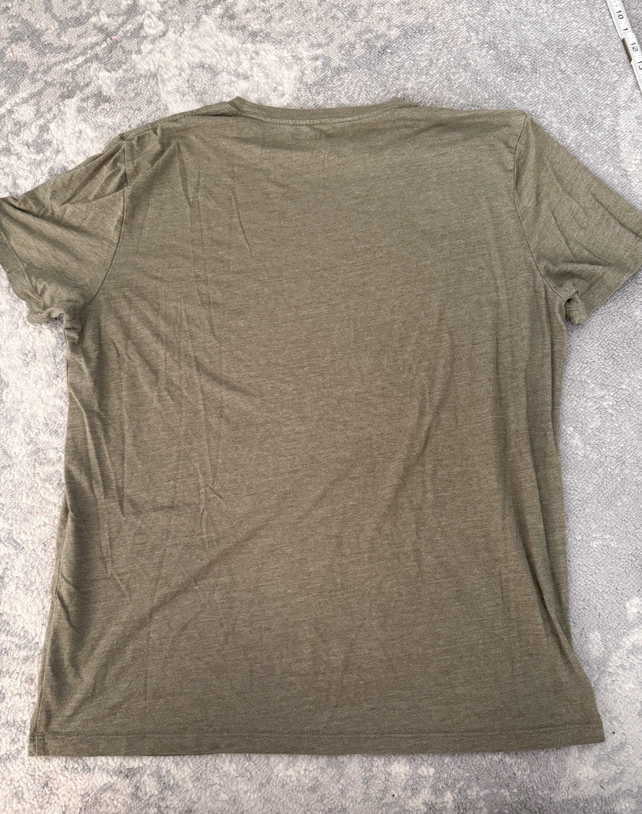 Lucky Brand T Shirt Olive Green American To The Core Men’s Large Distressed gallery