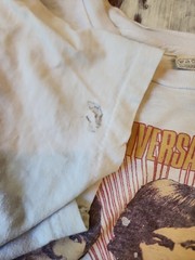 Vtg 80s The Monkees 20th Year Anniversary Single Stitch Band T-Shirt Size L