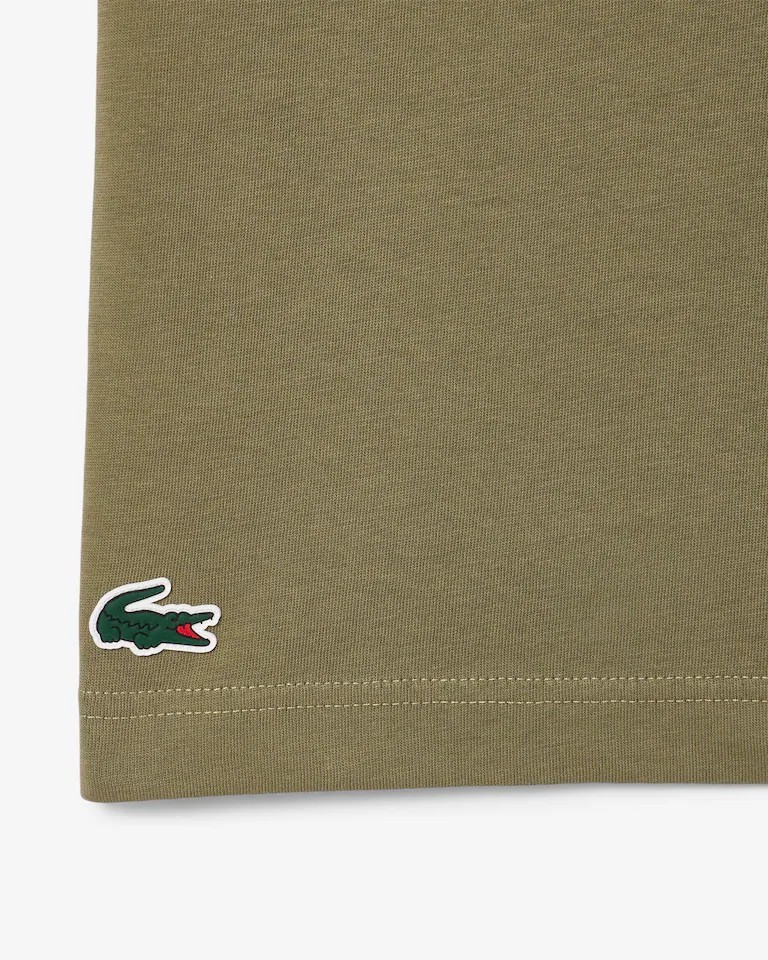 Lacoste Men's Regular Fit Green Ultra Dry Clay Court Graphic T-shirt Size Medium gallery