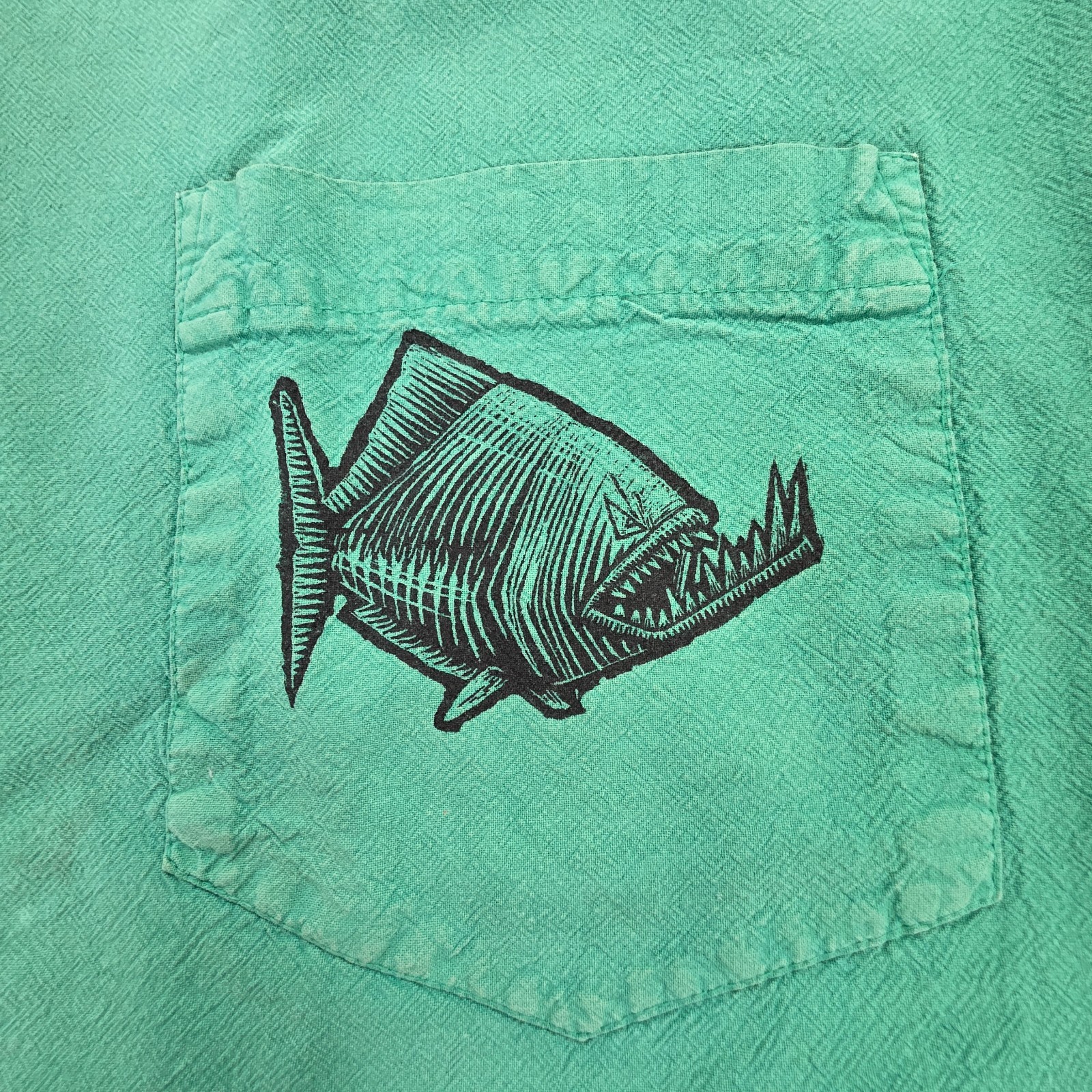 Piranha Short Sleeve UPF 30 T-Shirt Fishing Boat UV Protection gallery