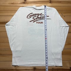 Vintage 1985 George Strait Something Special Tour Long Sleeve Shirt USA – Large