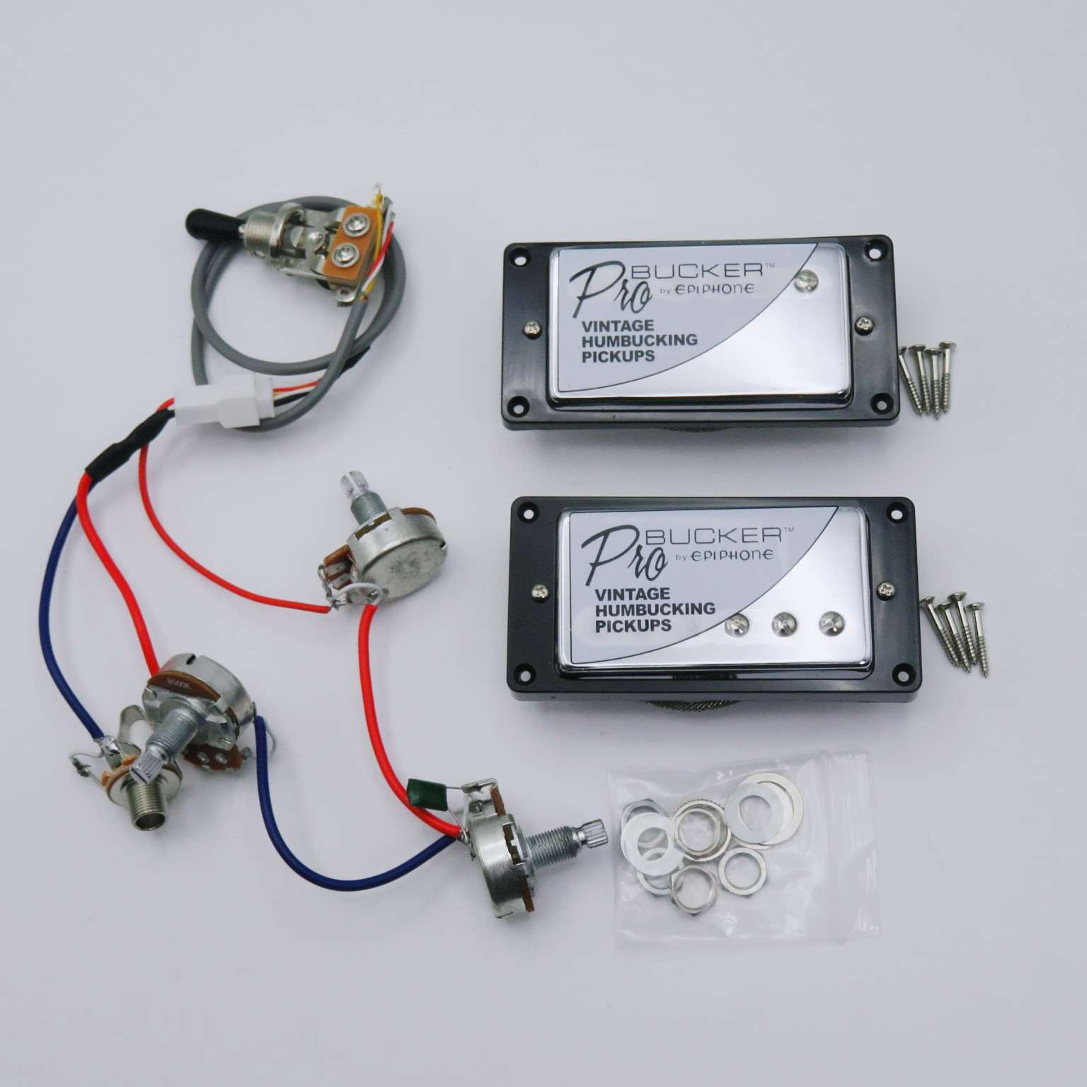 LP ProBucker Humbucker Pickups for Epiphone Les Paul with 1V1T2V1T2V2T Wiring