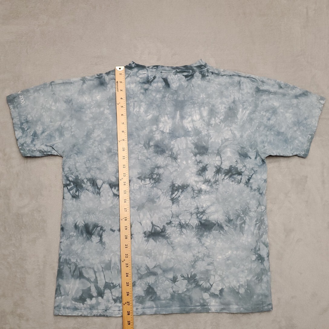 Vintage Oregon Zoo Black Bear Shirt Mens Large Multi Color Tie Dye Nature TEE gallery