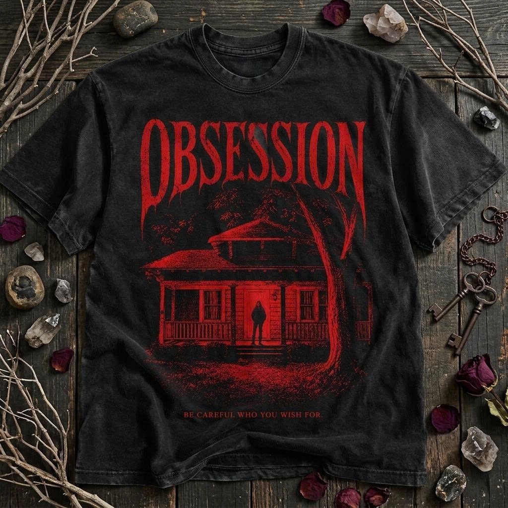 Vintage Obsession Movie 2026 Shirt One Wish Willow Horror Film Retro Graphic Tee gallery