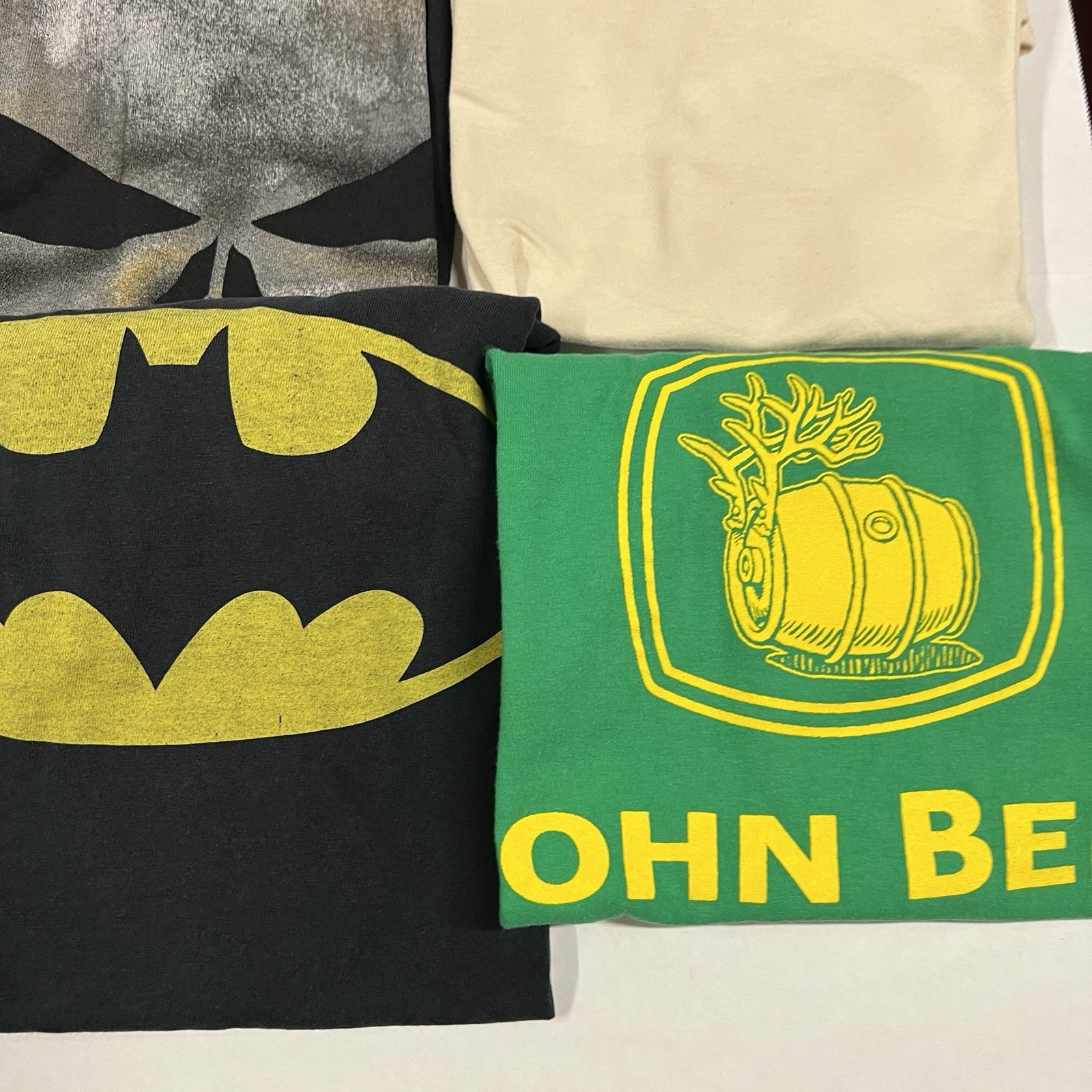 16 Tees Graphic T Shirt Lot Mix Modern Joblot For DIY Craft Upcycle Tie Dye Etc. gallery