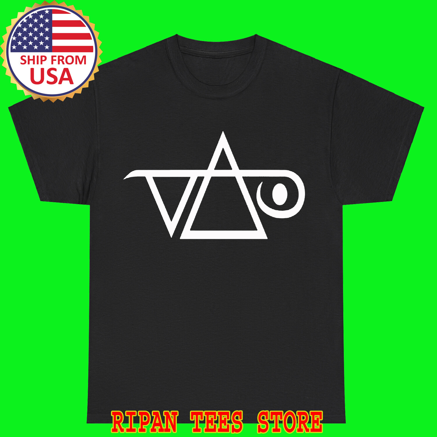 Steve Vai Black Size S – 5XL