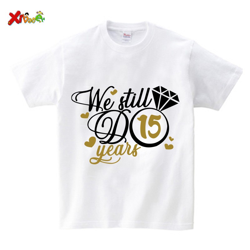 We Still Do Matching Anniversary Shirt Matching Gift Couple Personalized T shirt