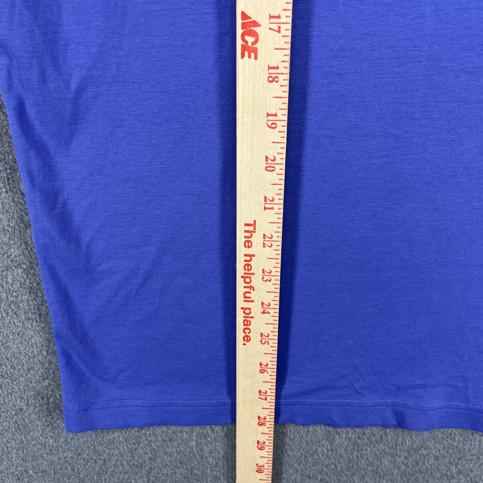Raffi Shirt Mens Large Blue V Neck 100% Cotton Soft Casual Lightweight Tee Top gallery