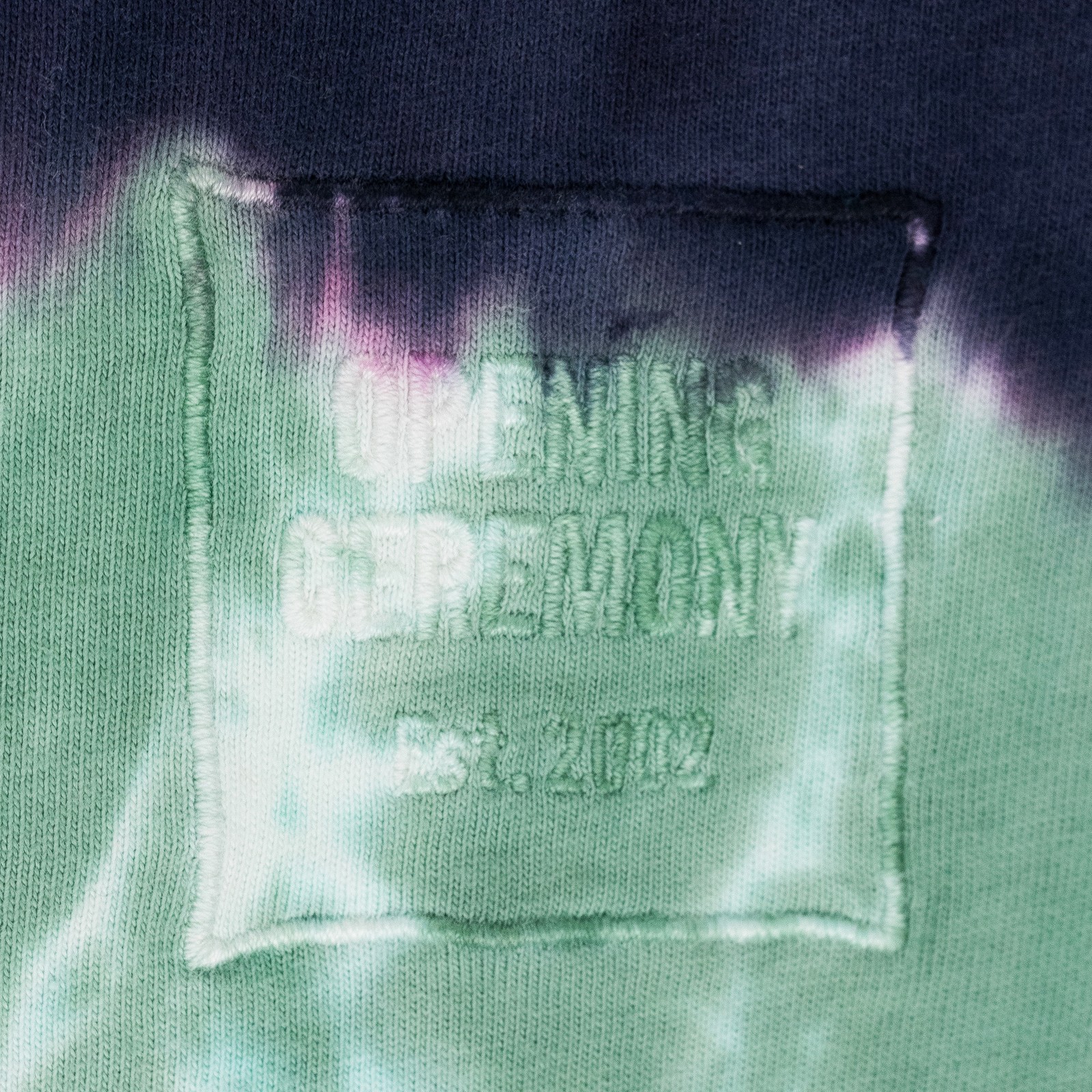 Opening Ceremony Multicolor Tie Dye Mini Box Logo T-Shirt SIZE S $110 gallery