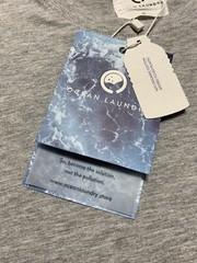 Ocean Laundry Organic Cotton Recycled Plastic Tshirt Mens Small