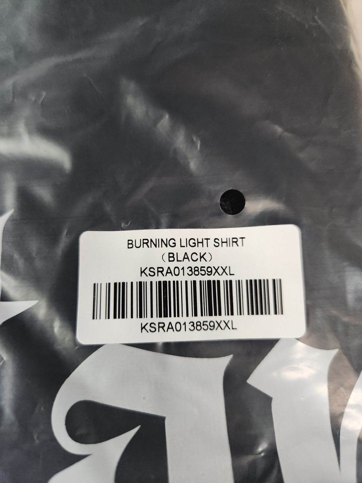 Killstar Mens Burning Light Shirt - Black, Size 2XL gallery