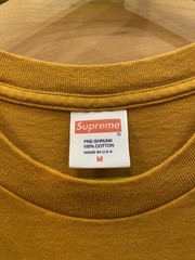 Supreme KRS One Tee Gold Size M 100% Authentic FW14