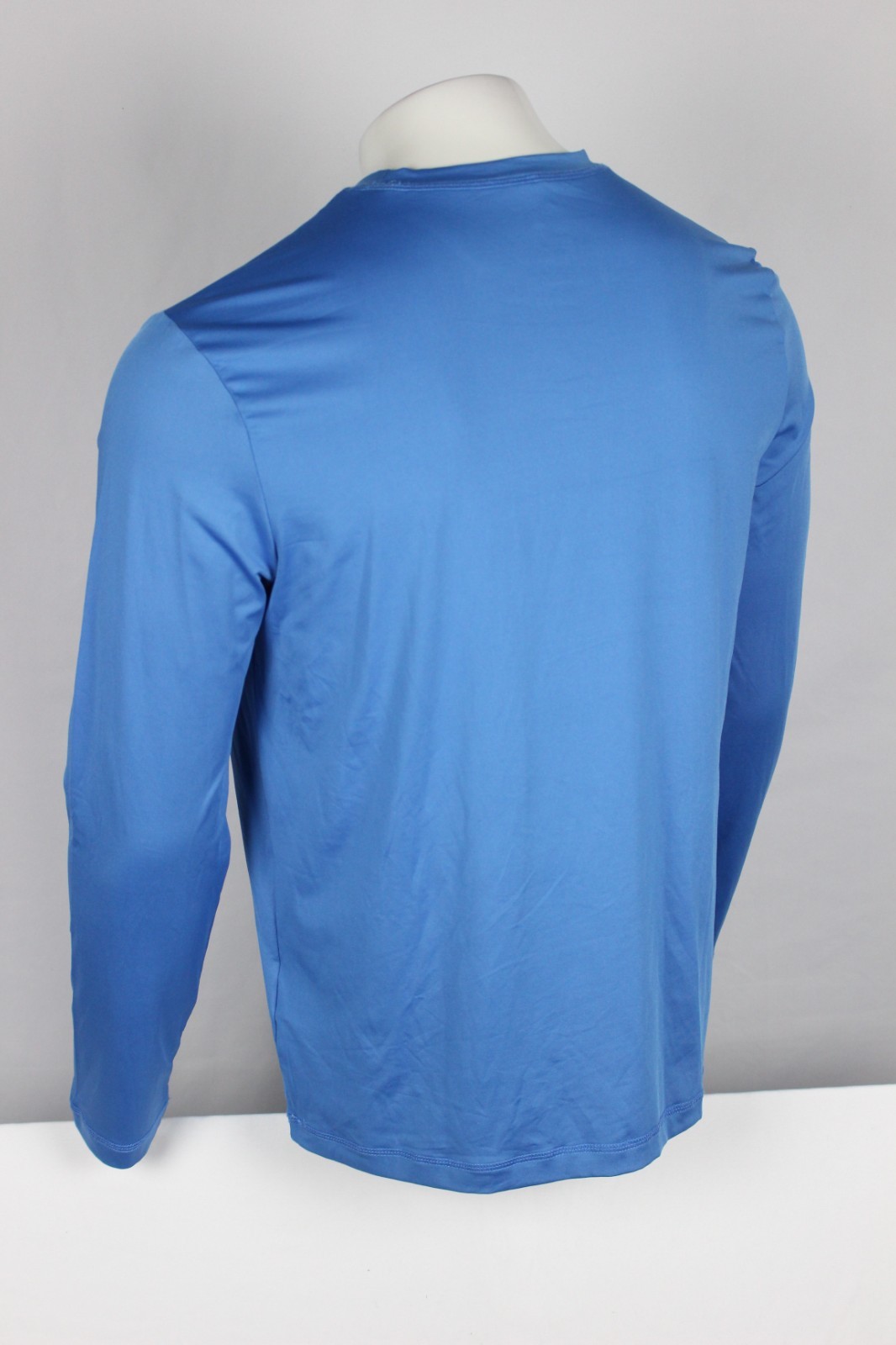 Hurley Men's Floral Sunshirt Long Sleeve Crew Shirt Seaview Blue UPF 50+ gallery